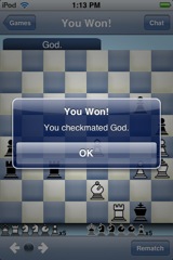 Chess with God